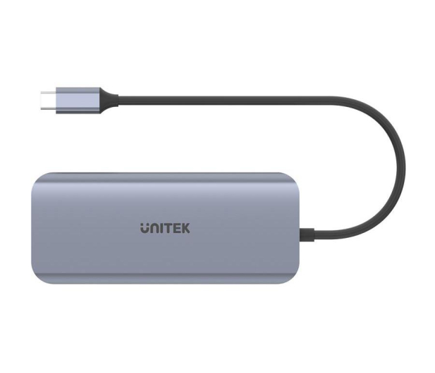 UNITEK USB-C - 3x USB 3.1, HDMI, RJ-45, SD, PD100W D1026B - 587851 - zdjęcie 3